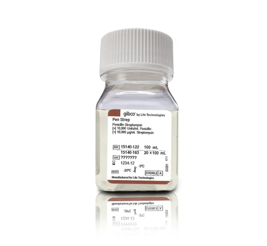 پنی سیلین استرپتومایسین گیبکو، Penicillin-Streptomycin Gibco کد 15140122