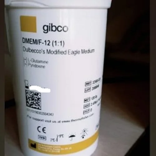 پودر محیط کشت DMEM F12 powder 10L gibco گیبکو کد 32500035