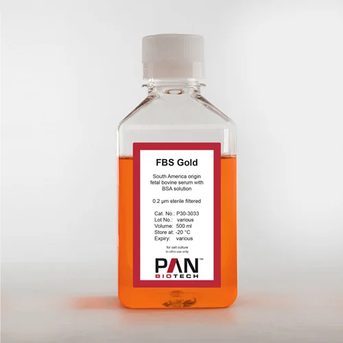 سرم جنین گاوی، PAN-Biotech, FBS Gold, fetal bovine serum کد P30-3033