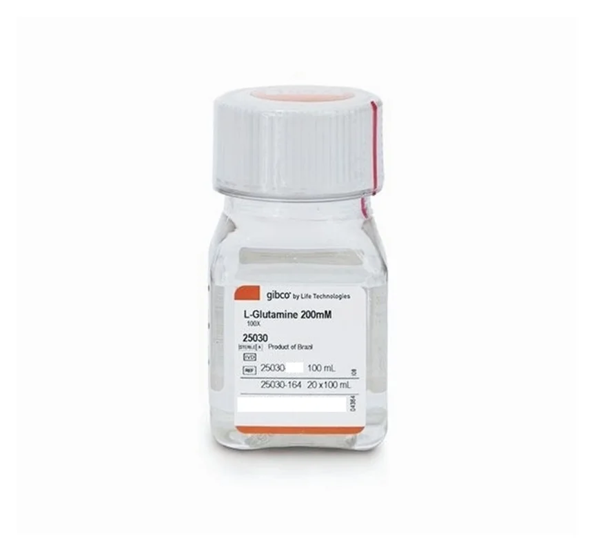 محلول ال گلوتامین گیبکو، L-Glutamine 200mM Gibco کد 25030024
